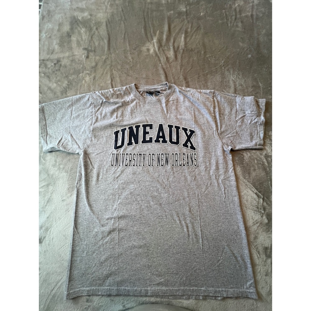 Gear For Sports T-Shirt Mens XL Gray University of New Orleans UNEAUX